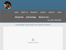 Tablet Screenshot of etagroup.com